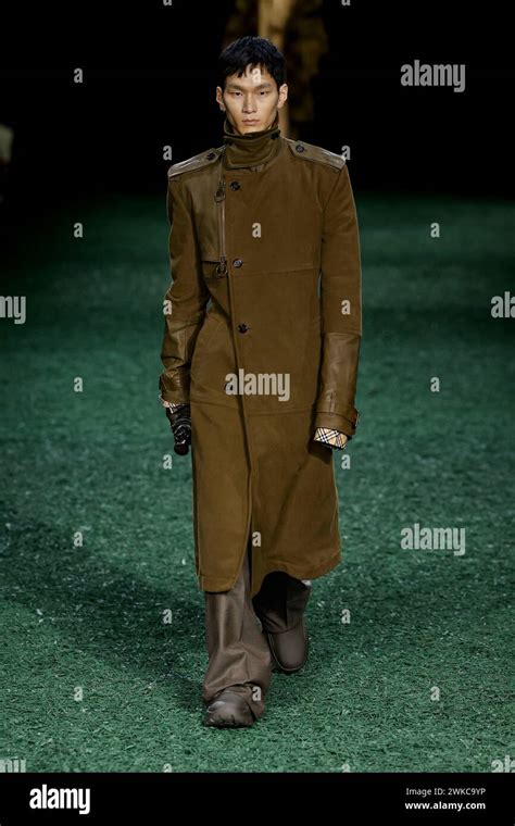 burberry london fashion week|Burberry winter 2024 runway green.